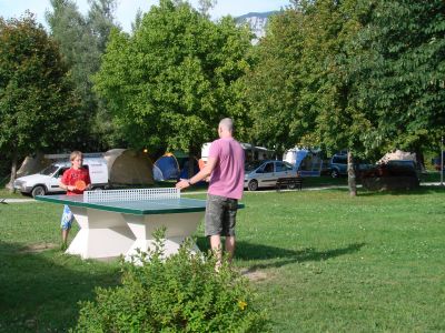 Tennis de table Camping Les Berges du Guiers St Laurent du Pont